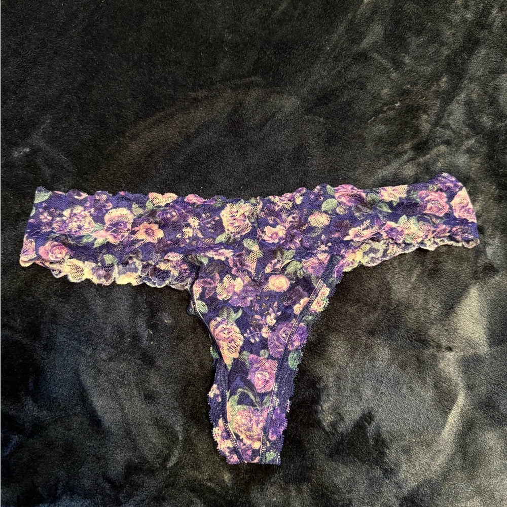 2/$30 Victoria's Secret Floral Lace Thong